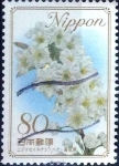 Stamps Japan -  Scott#3201 intercambio 0,90 usd 80 y. 2010