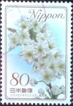 Stamps Japan -  Scott#3201 intercambio 0,90 usd 80 y. 2010