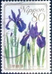 Stamps Japan -  Scott#3215 intercambio 0,90 usd 80 y. 2010