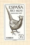 Stamps Spain -  Rio Muni-Día del Sello 1965