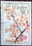 Stamps Japan -  Scott#3099 intercambio 0,60 usd 80 y. 2009