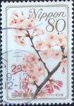 Stamps Japan -  Scott#3099 intercambio 0,60 usd 80 y. 2009