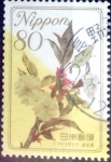 Stamps Japan -  Scott#3103 intercambio 0,60 usd 80 y. 2009