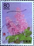 Stamps Japan -  Scott#Z98 intercambio 0,70 usd 80 y. 1991