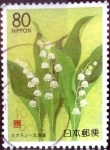 Stamps Japan -  Scott#Z97 intercambio 0,70 usd 80 y. 1991