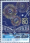 Stamps Japan -  Scott#Z324 intercambio 0,75 usd  80 y. 1999