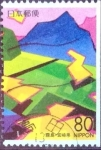 Stamps Japan -  Scott#Z450 intercambio 0,75 usd  80 y. 2000