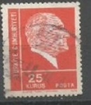 Sellos de Asia - Turqua -  SCOTT  1922