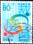 Stamps Japan -  Scott#3116 intercambio 0,60 usd  80 y. 2009