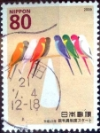 Stamps Japan -  Scott#3117 intercambio 0,60 usd  80 y. 2009