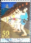 Stamps Japan -  Scott#3148 intercambio 0,50 usd  80 y. 2009