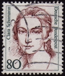 Stamps : Europe : Germany :  INT-CLARA SCHUMANN