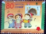 Stamps Japan -  Scott#3486c intercambio 0,90 usd 80 y. 2012