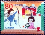 Stamps Japan -  Scott#3486d intercambio 0,90 usd 80 y. 2012