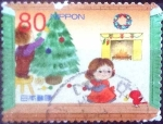 Stamps Japan -  Scott#3486e intercambio 0,90 usd 80 y. 2012