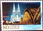 Stamps Japan -  Scott#3609 intercambio 1,25 usd 80 y. 2013