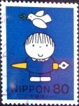 Stamps Japan -  Scott#2627 m3b intercambio 0,40 usd 80 y. 1998