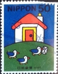 Stamps Japan -  Scott#2739 intercambio 0,35 usd 50 y. 2000