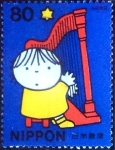 Stamps Japan -  Scott#2742g intercambio 0,40 usd 80 y. 2000