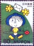 Stamps Japan -  Scott#2742j fjjf intercambio 0,40 usd 80 y. 2000