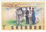 Stamps Grenada -  50 Aniversario vuelo transatlantico en solitario