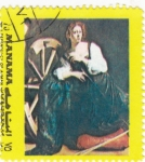 Stamps Bahrain -  pintura