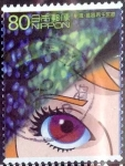 Stamps Japan -  Scott#2881e intercambio 1,10 usd 80 y. 2004