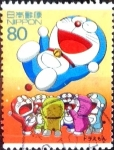 Stamps Japan -  Scott#2899a intercambio 1,10 usd 80 y. 2004
