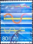 Stamps Japan -  Scott#2899e intercambio 1,10 usd 80 y. 2004