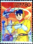 Stamps Japan -  Scott#2878b intercambio 1,10 usd 80 y. 2004