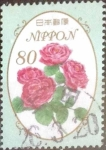 Stamps Japan -  Scott#3590 intercambio 1,25 usd 80 y. 2013