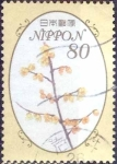 Stamps Japan -  Scott#3627 intercambio 1,25 usd 80 y. 2013