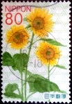 Stamps Japan -  Scott#3436 intercambio 0,90 usd 80 y. 2012