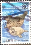 Stamps Japan -  Scott#Z321 intercambio 0,75 usd 80 y. 1999
