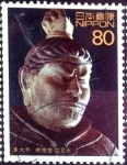 Stamps Japan -  Scott#2820d intercambio  1,40 usd 80 y. 2002