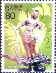 Stamps Japan -  Scott#2762j intercambio  0,40 usd 80 y. 2001