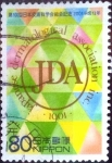 Stamps Japan -  Scott#2770 intercambio 0,40 usd 80 y. 2001