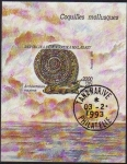 Stamps Africa - Madagascar -  MADAGASCAR 1992 Scott 1121 Sello Nuevo HB Moluscos Architectonica Maxima Coquilla Matasellos de Favo