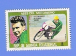 Stamps Equatorial Guinea -    ASES  DEL  MOTORISMO
