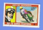 Stamps Equatorial Guinea -  ASES  DEL  MOTORISMO