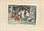 Stamps : Europe : Andorra :  Navidad 1972