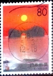 Stamps Japan -  Scott#Z303 intercambio 0,75 usd 80 y. 1999