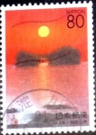 Stamps Japan -  Scott#Z303 intercambio 0,75 usd 80 y. 1999