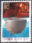 Stamps Japan -  Scott#Z255 intercambio 0,75 usd 80 y. 1998