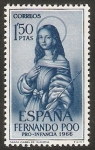 Stamps Equatorial Guinea -  Fernando Poo - 250 - Santa Isabel de Hungría