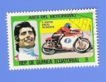 Stamps Equatorial Guinea -  ases  del  motorismo