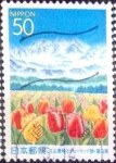 Stamps Japan -  Scott#Z403 intercambio 0,50 usd 50 y. 2000
