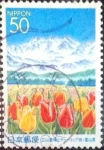 Stamps Japan -  Scott#Z403 intercambio 0,50 usd 50 y. 2000