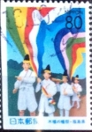Stamps Japan -  Scott#Z448 intercambio 0,75 usd 80 y. 2000