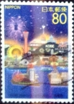 Stamps Japan -  Scott#Z456 intercambio 0,75 usd 80 y. 2001